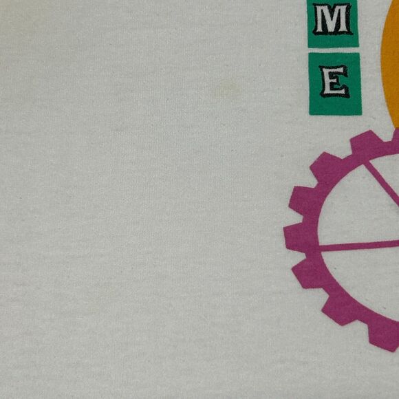 Vintage Treehouse Night Flight Time Machine T Shirt Mens X-Large Zipline White - Picture 5 of 13